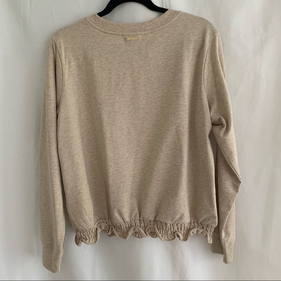 ⚡️SALE⚡️Michael Kors Oat Ruffle Top - Picture 4 of 8